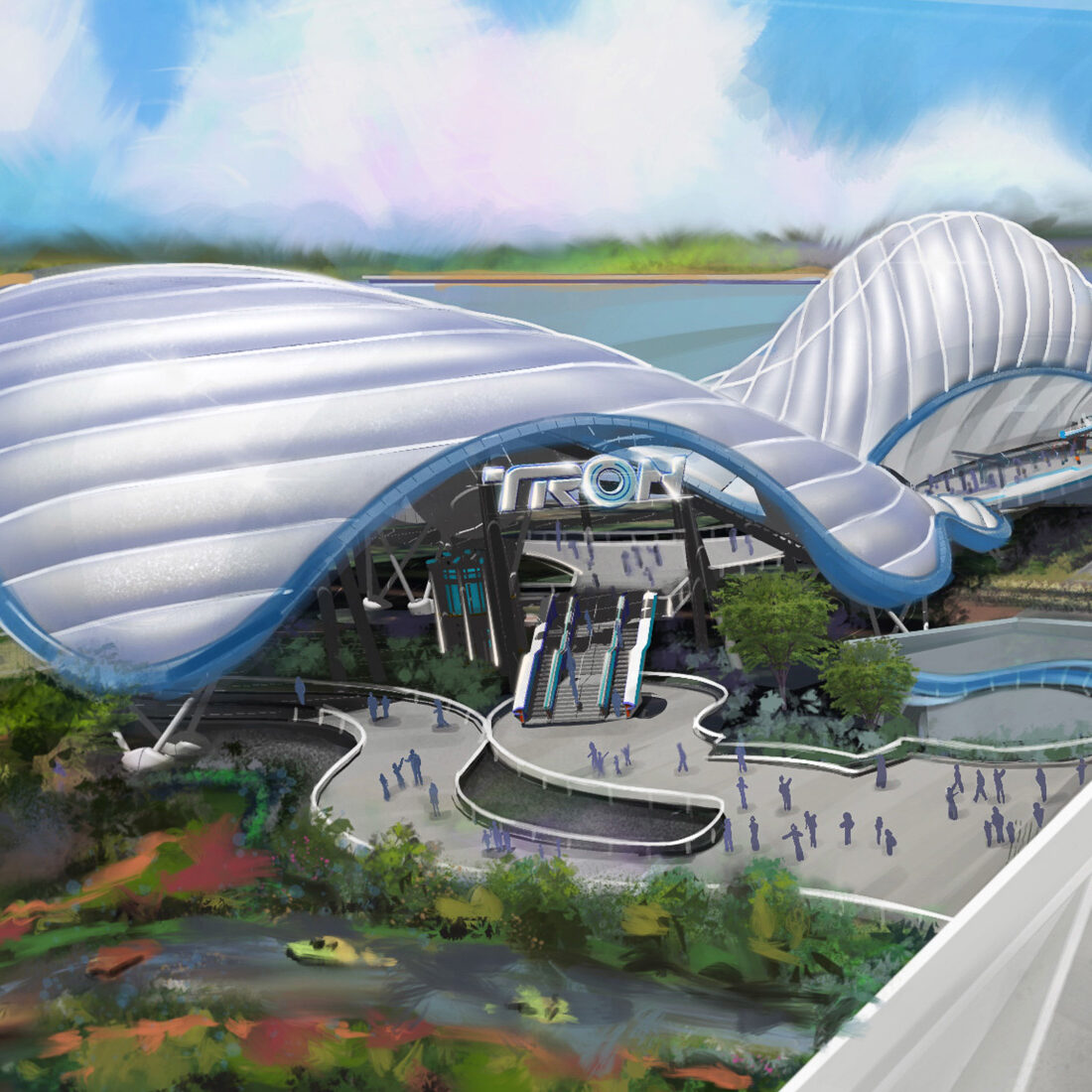 Tron Update from Disney Imagineers