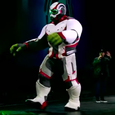 Must-See: Hulk for Avenger’s Campus Is the Strangest Character Costume Ever