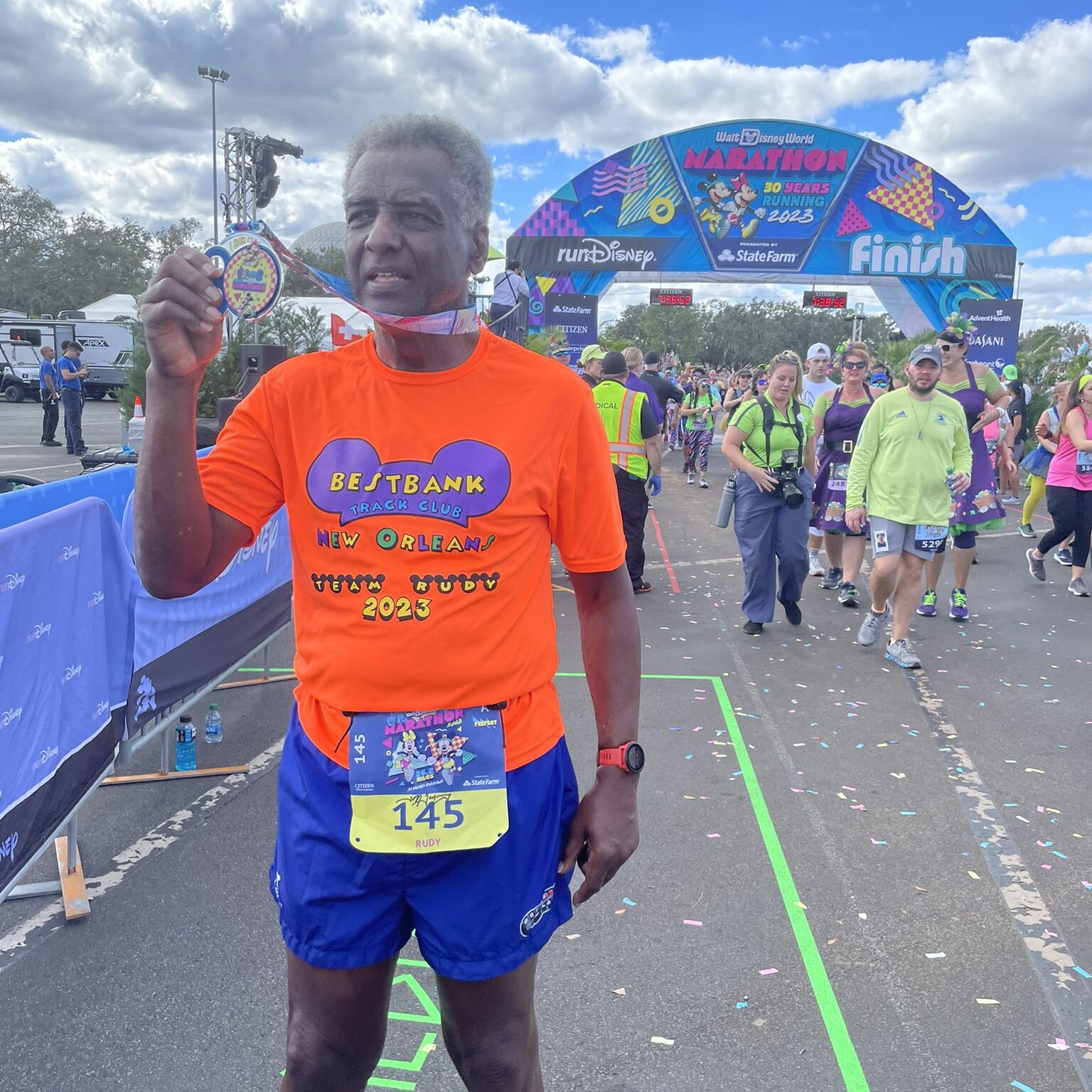 runDisney Racer Completes Disney Marathon at Eighty Years Old!