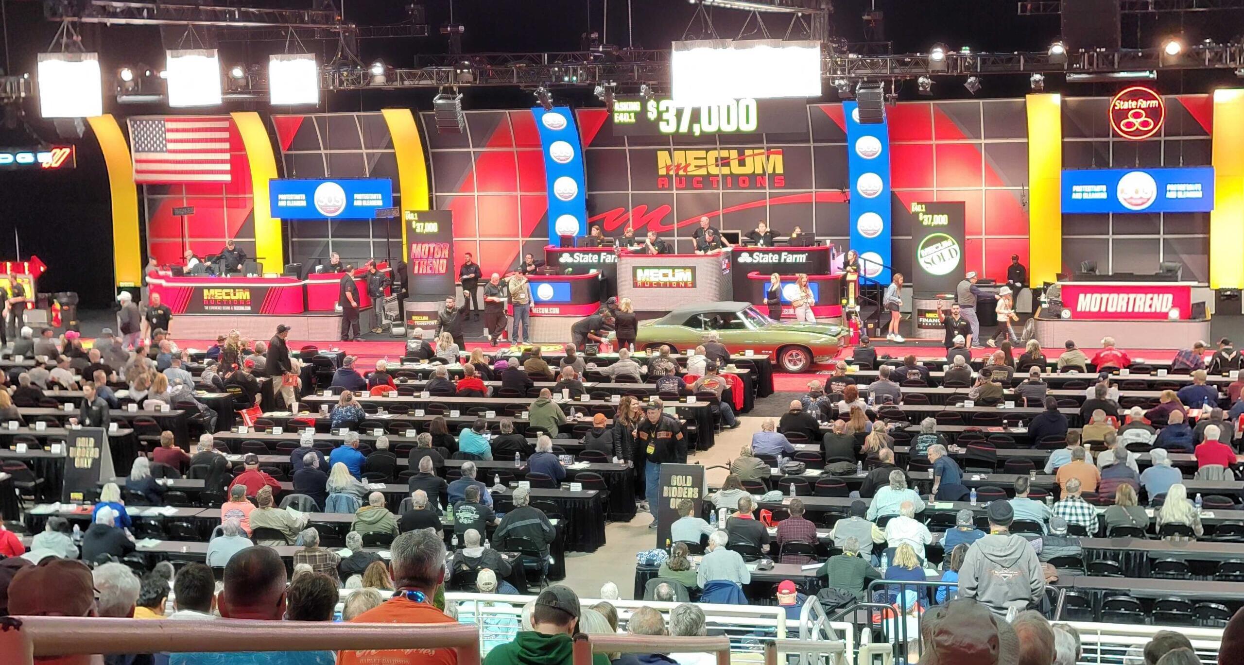 The American Spirit Is Alive and Well at Mecum Auctions: The Largest Car Sale in the World in Kissimmee, Florida!