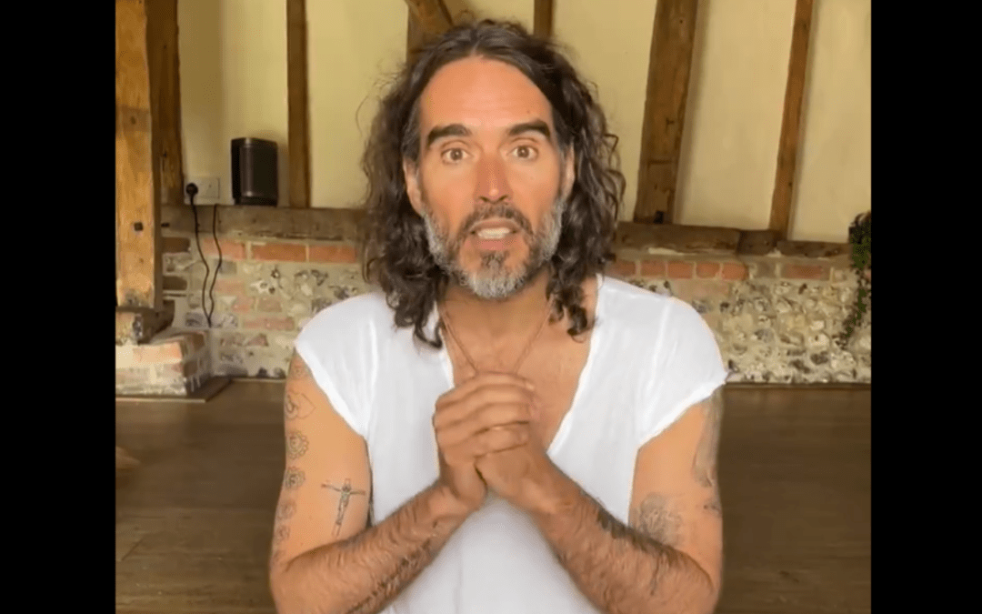 Hollywood Actor Turned Culture Commentator Russell Brand Announces He’s Been Baptized