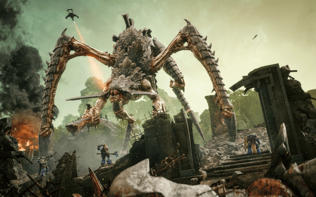 ‘Warhammer 40,000: Space Marine 2’ Sold “Millions” Of Copies As Developer Announces New Dark Angel Cosmetics, The Hierophant Bio-Titan, And More Coming Soon