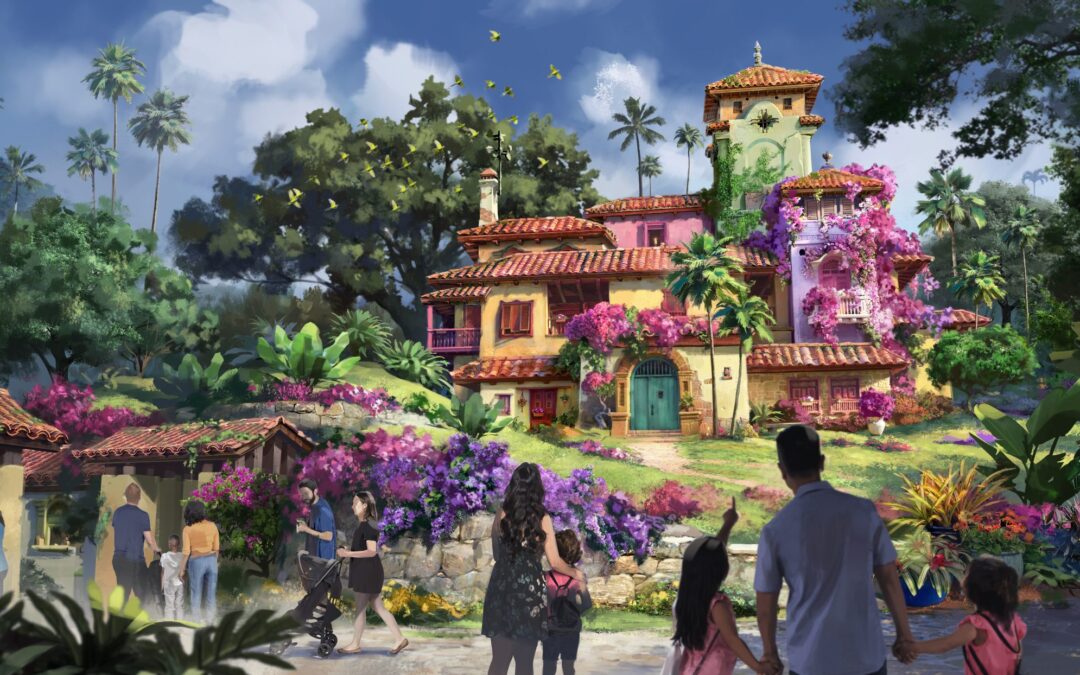 Tropical Americas Encanto Ride Places Final Steel Girder as Dinosaurs Disappear From Animal Kingdom