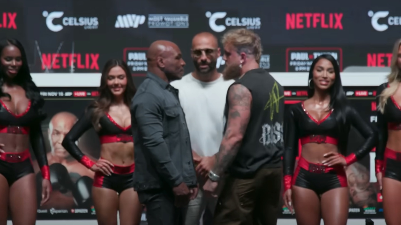 Mike Tyson and Jake Paul Face Off