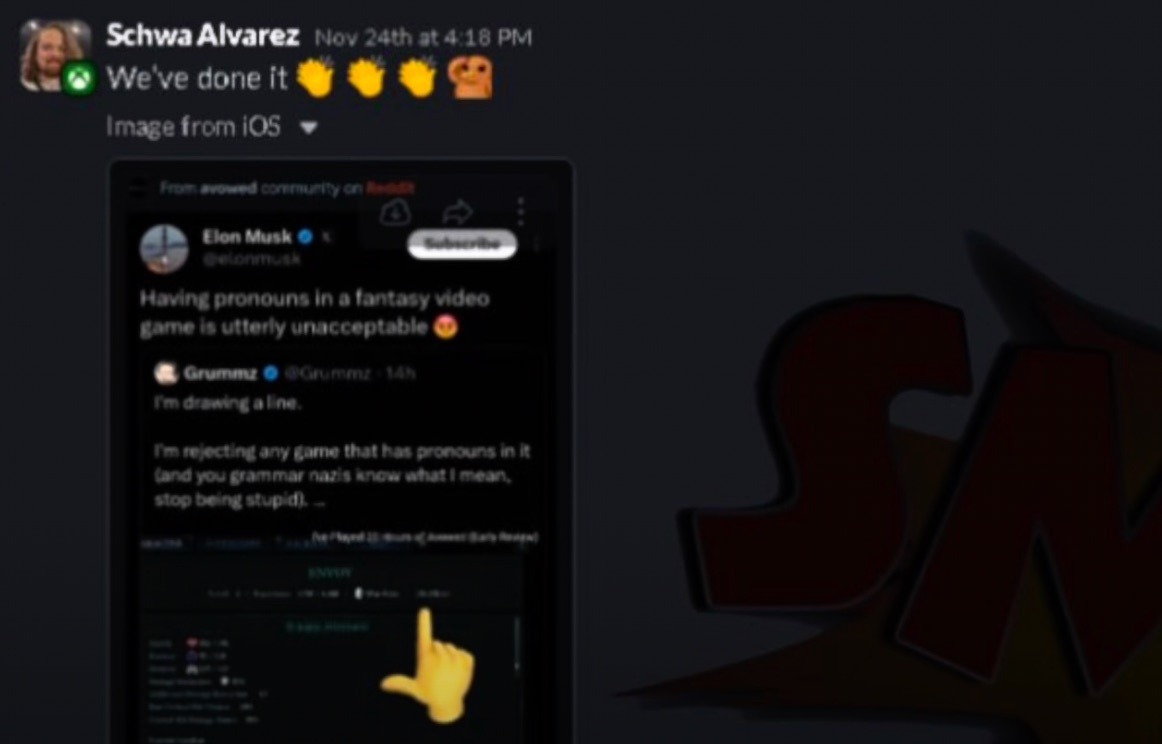 Obsidian Slack Message