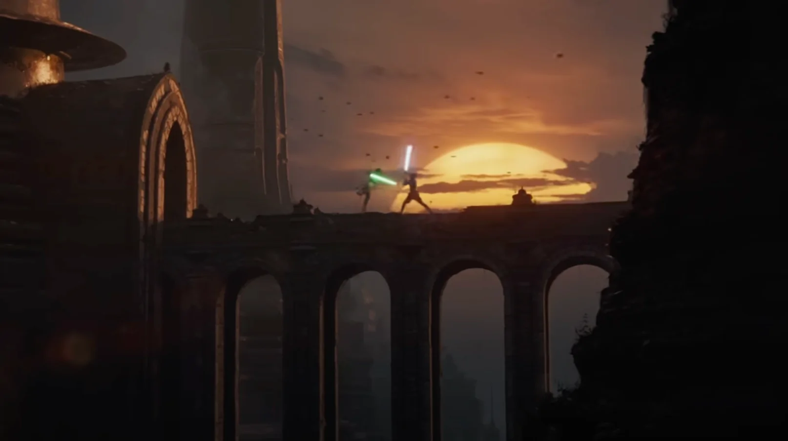 Lightsaber Fight in Star Wars: Eclipse