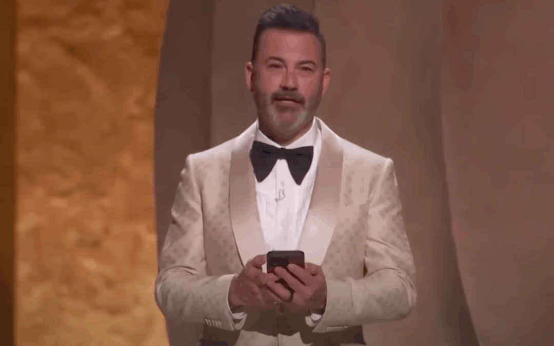 Jimmy Kimmel Makes Even Winning an Award About President Trump in Latest Public TDS Meltdown