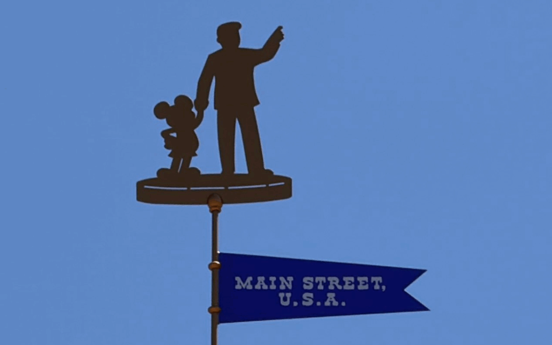 Disney Silently Removes ‘Trump-Haired’ Walt Disney Silhouette from Disneyland Esplanade After Online Backlash