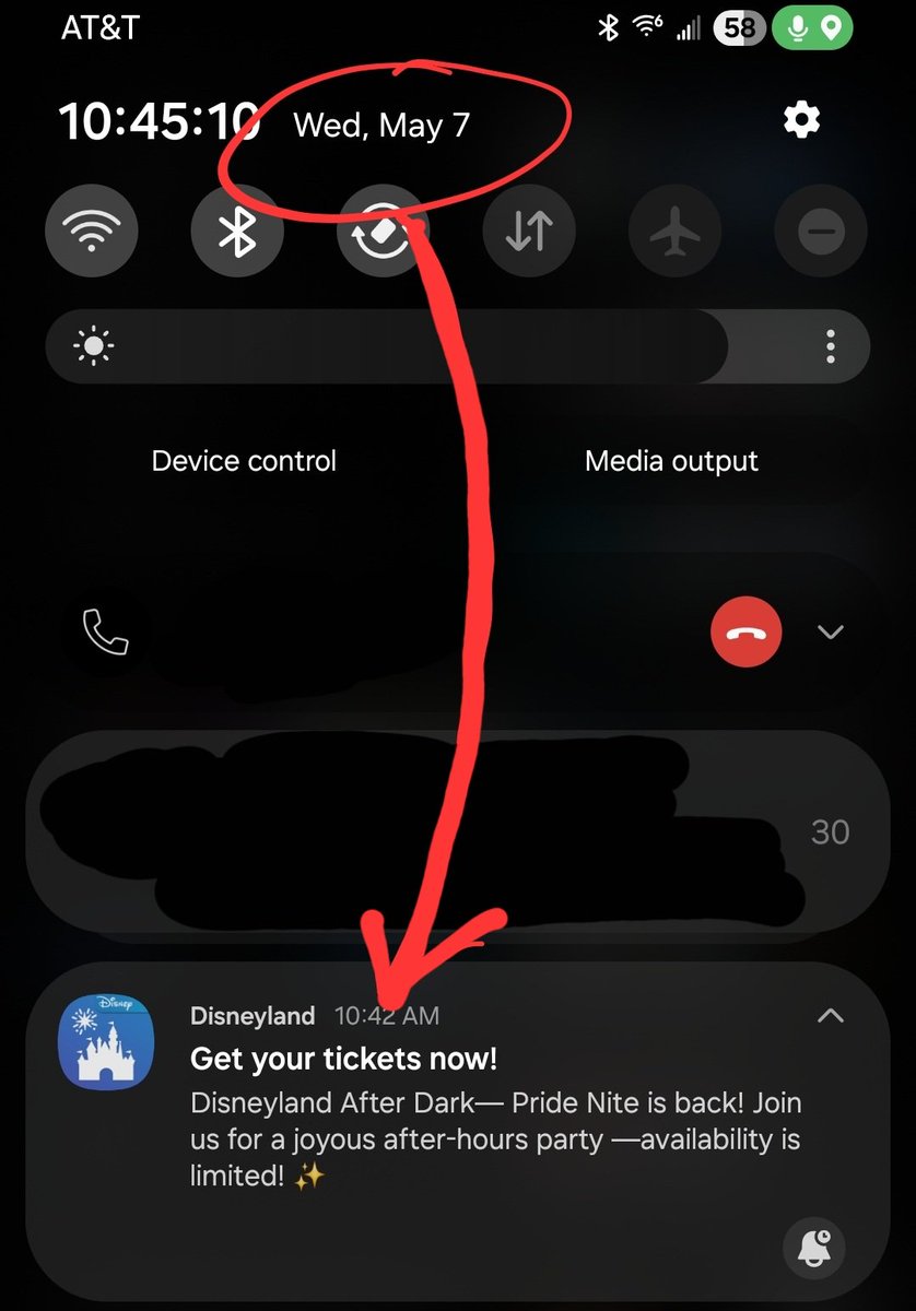 Pride Nite Notification