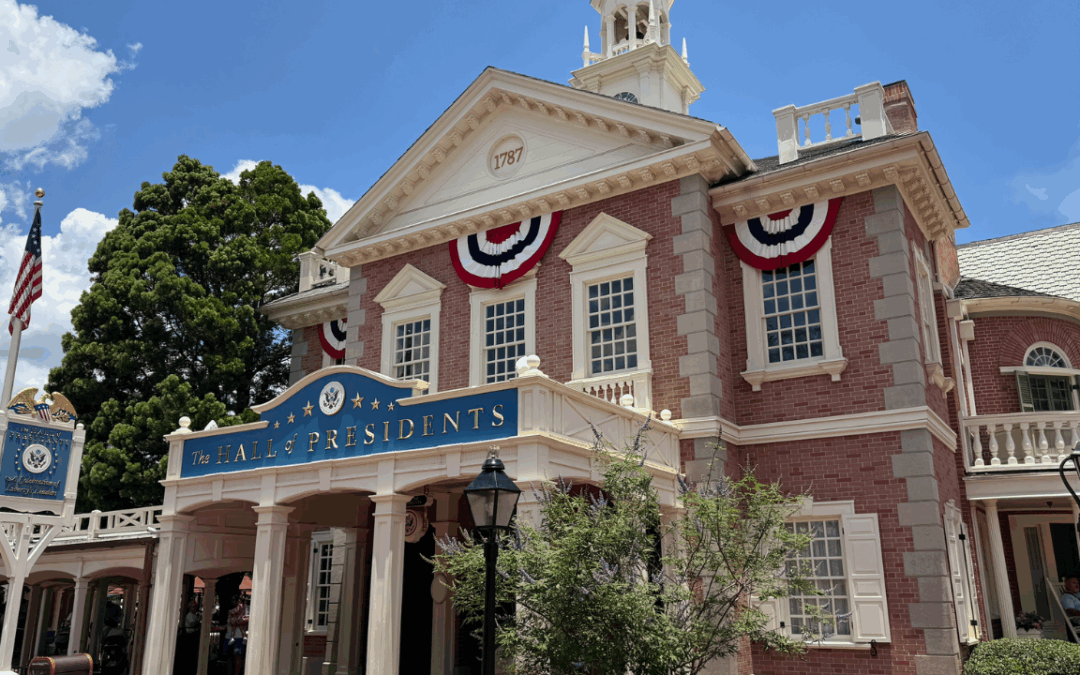 Walt Disney World Quietly Reopens Hall of Presidents With No Advance Notice or Comment – Trump WILL Have a Speaking Role