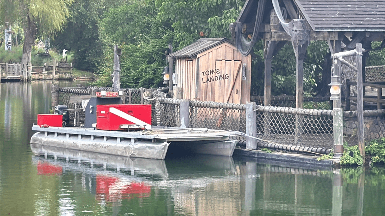 Tom Sawyer Island Constrution