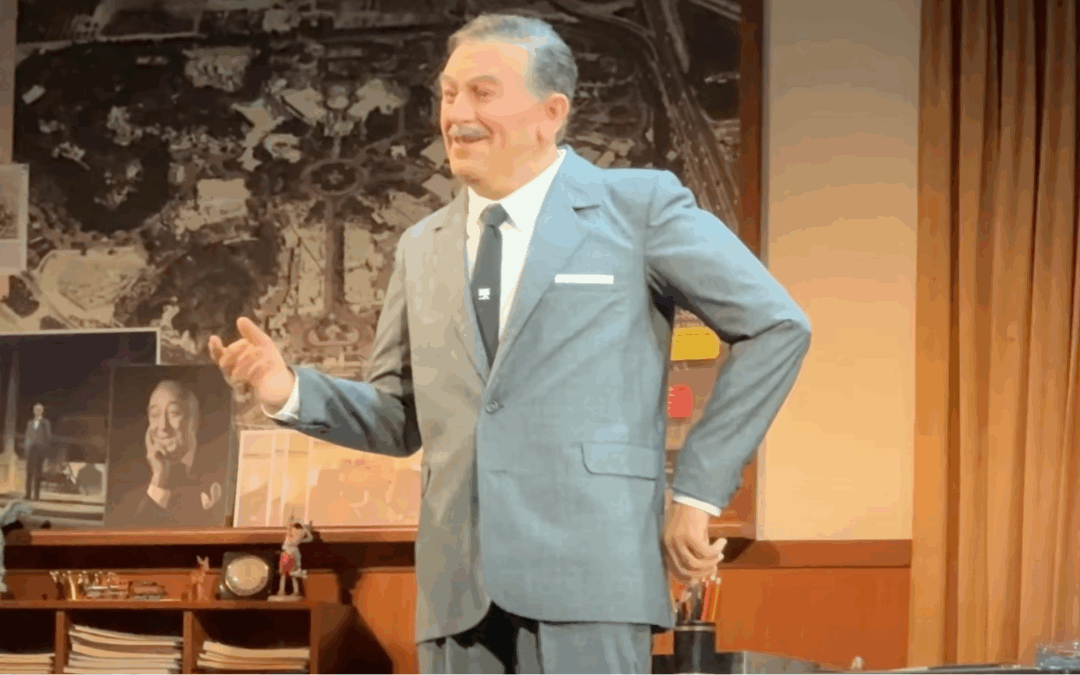 Walt Disney Audio-Animatronic Figure Breaks Down During Disneyland Debut as Robotic Company Founder Glitches