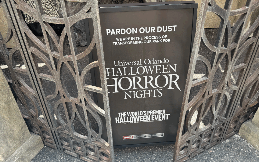 PHOTOS: Universal Orlando Begins Halloween Horror Nights Transformation as Scare Zones and Haunted Houses Take Shape