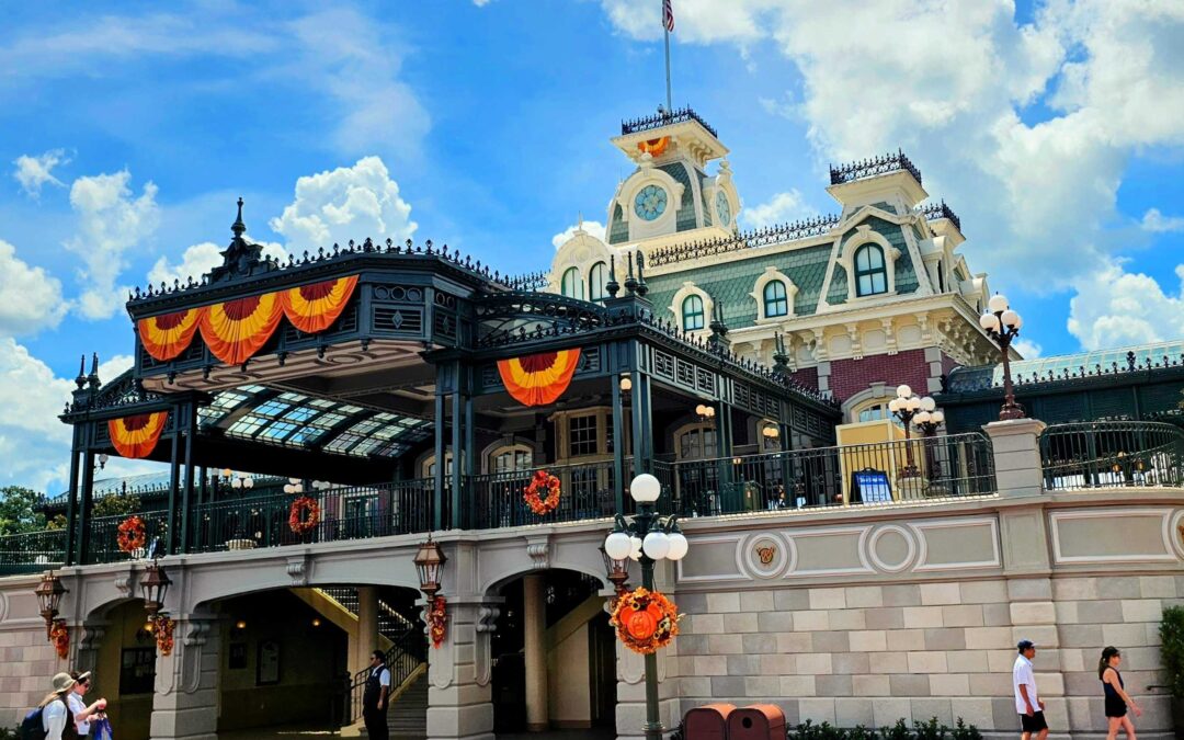 PHOTOS: Main Street, U.S.A. Train Station Refurbishment Complete at Walt Disney World