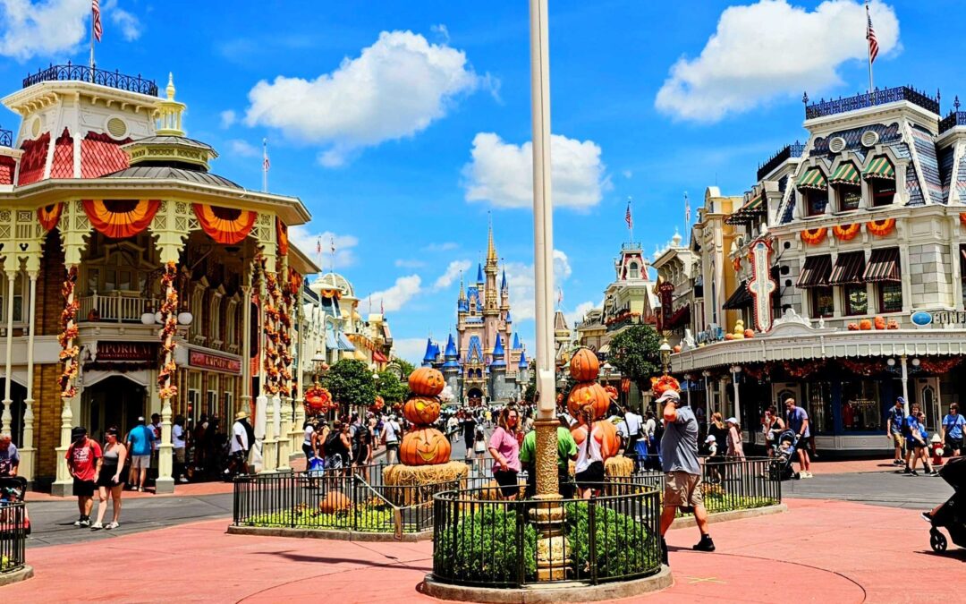 Fall Decor Debuts at The Magic Kingdom Because Hey – It’s August!