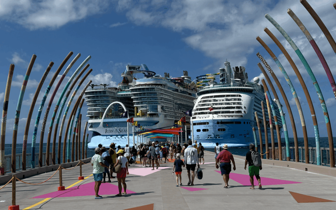 Chaos on Royal Caribbean’s Icon of the Seas After Water Slide Glass Shatters