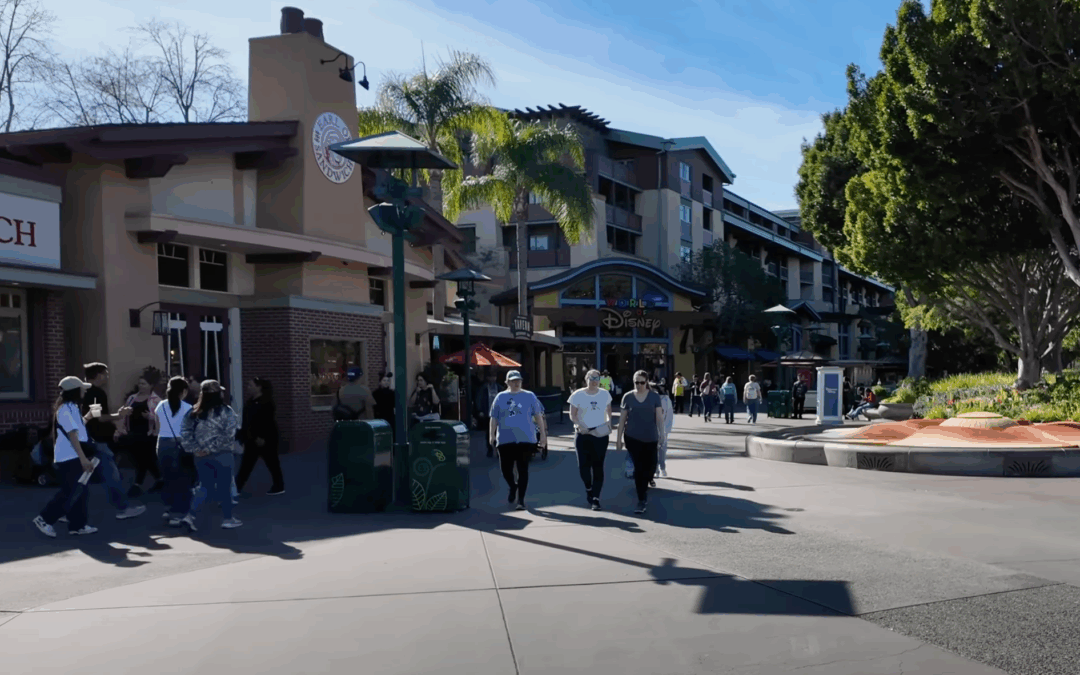Downtown Disney District Security Plaza Temporarily Closed for Refurbishment