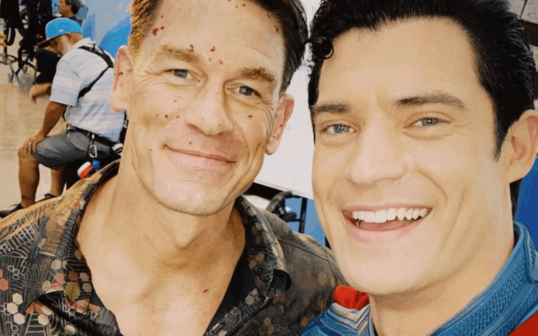 Superman May Appear in Peacemaker Season 2  — Photo Shows David Corenswet and John Cena on Set