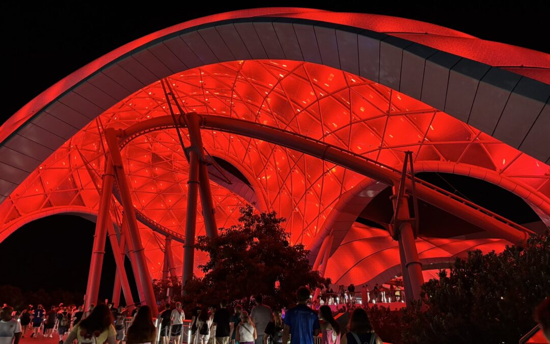 Tron: Lightcycle / Run at Disney’s Magic Kingdom Taken Over By “Master Control” in Celebration of Tron: Ares