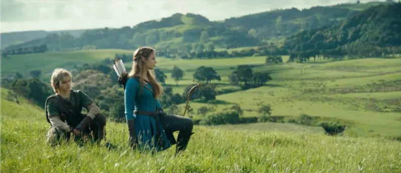 Link and Zelda in the Legend of Zelda movie