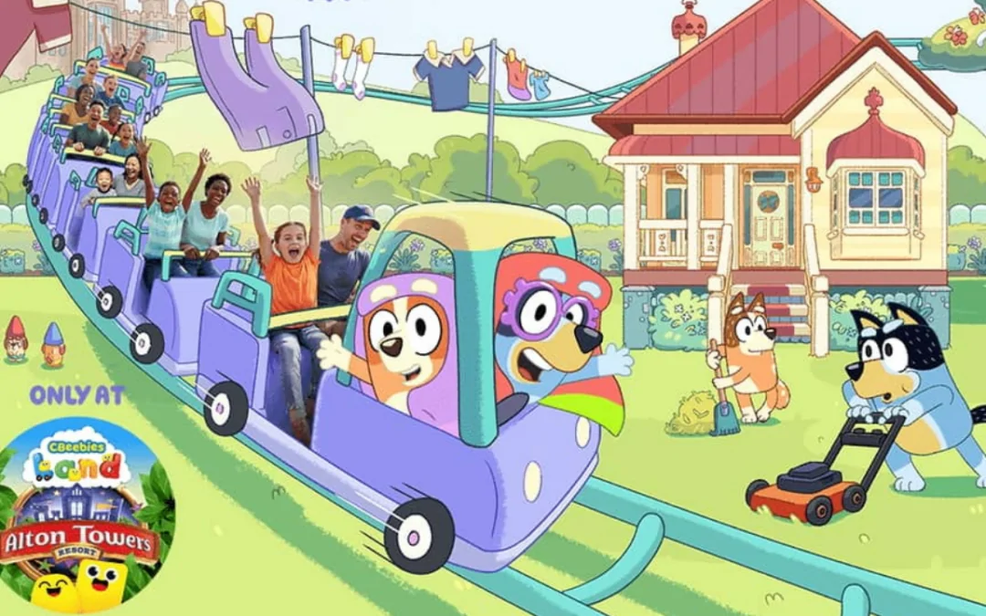 Bluey the Ride: Here Come the Grannies Roller Coaster Opening Spring 2026