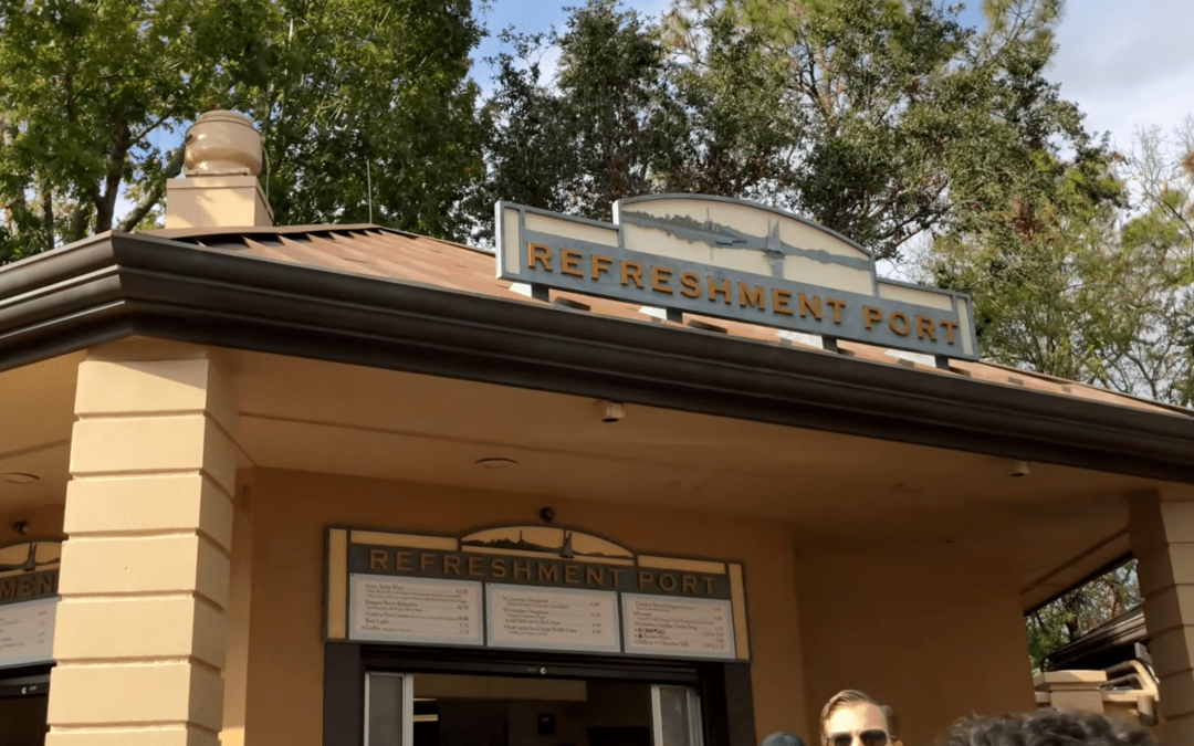 Refreshment Port at EPCOT Closed for Refurbishment