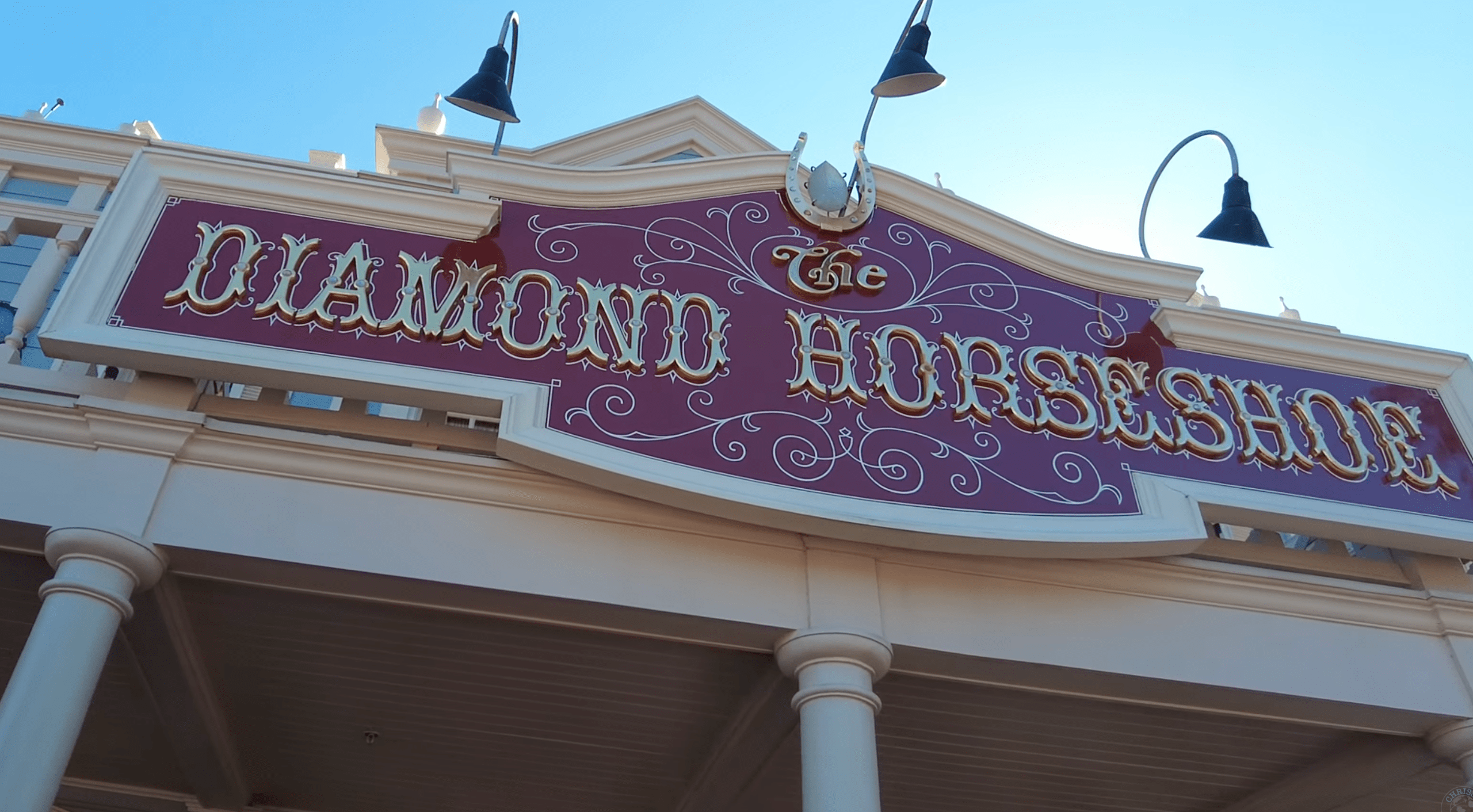 The Diamond Horseshoe sign