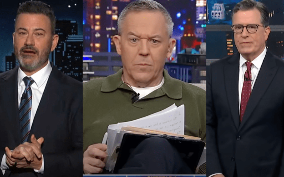 Gutfeld Continues to Dominate Late Night Viewership as Ratings Dwarf Colbert, Kimmel