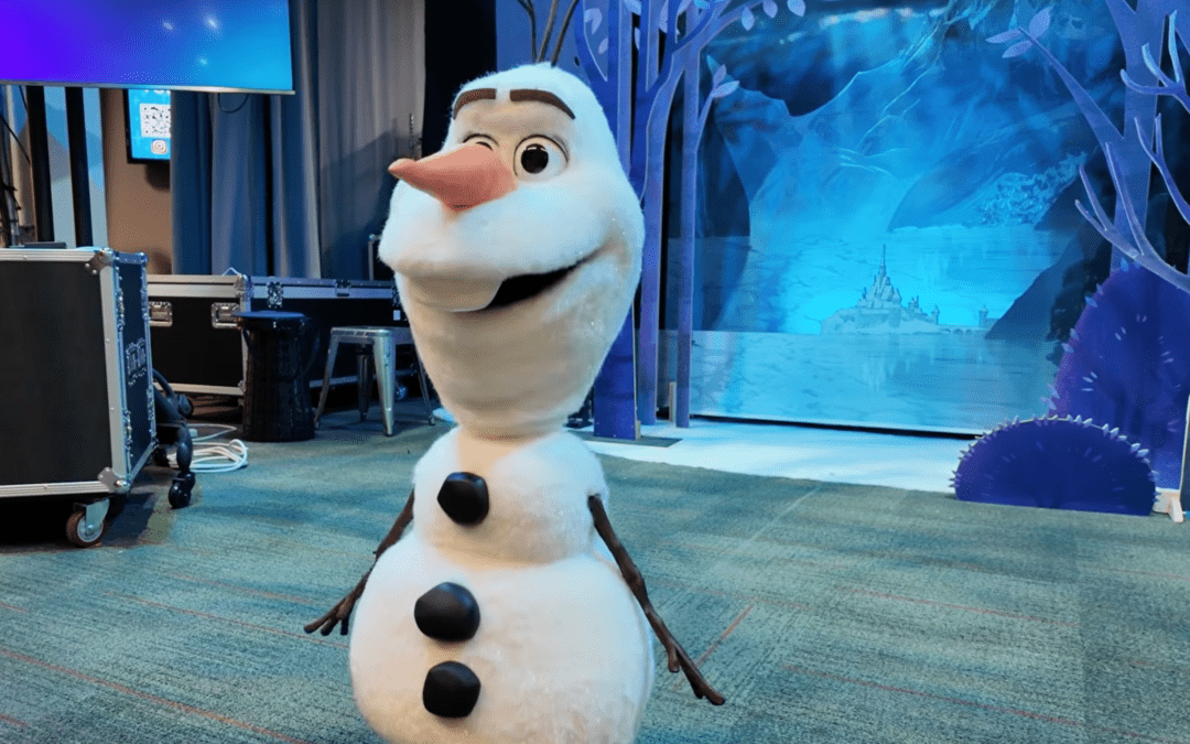 New Olaf Animatronic “Dies” in front of Guests at Disneyland Paris