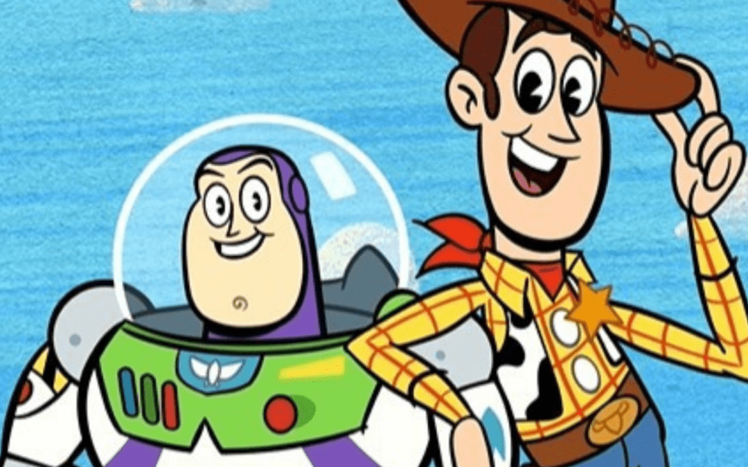 Disney Parks Debuts Toy Story Passholder Magnet In the Style Of Paul Rudish Mickey Mouse Shorts