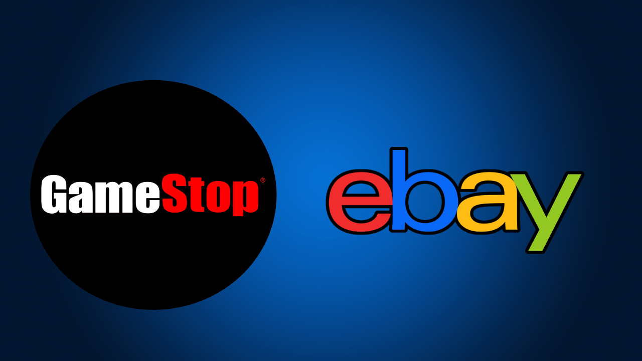 GameStop and Ebay logos