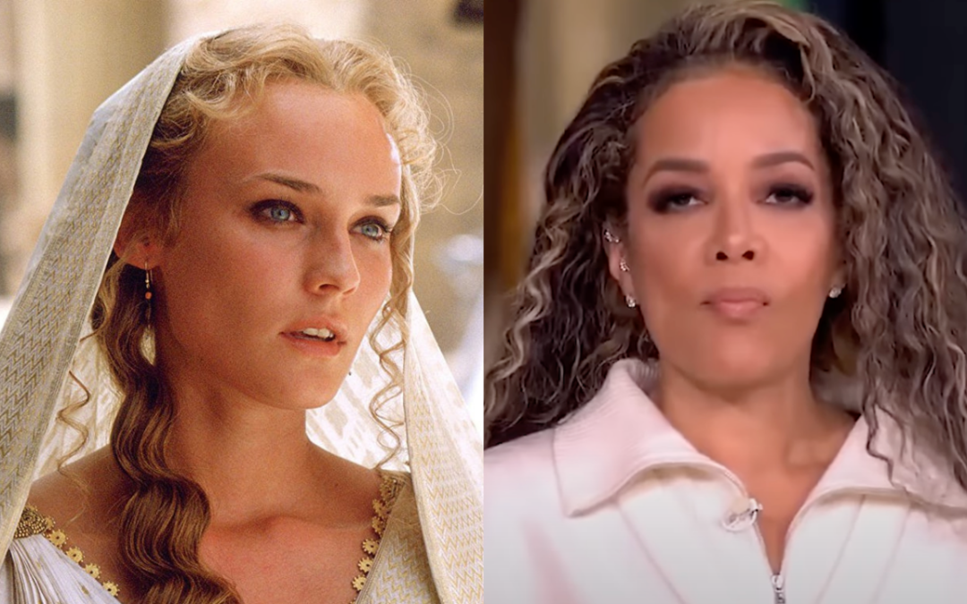 Sunny Hostin Defends Black Helen of Troy in The Odyssey By Claiming Greek Culture Was Rooted in Africa