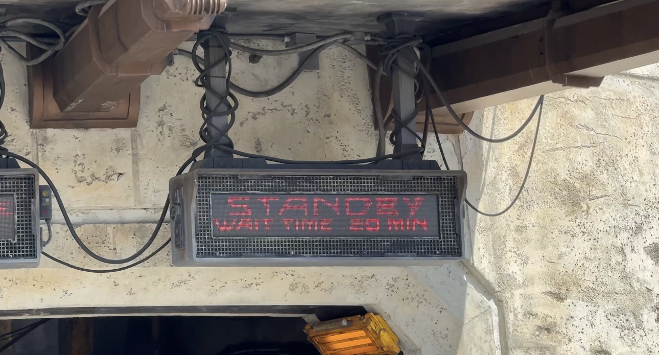 The posted wait time for Millennium Falcon Smugglers Run at Disney's Hollywood Studios on May 23, 2026 at 4 p.m.