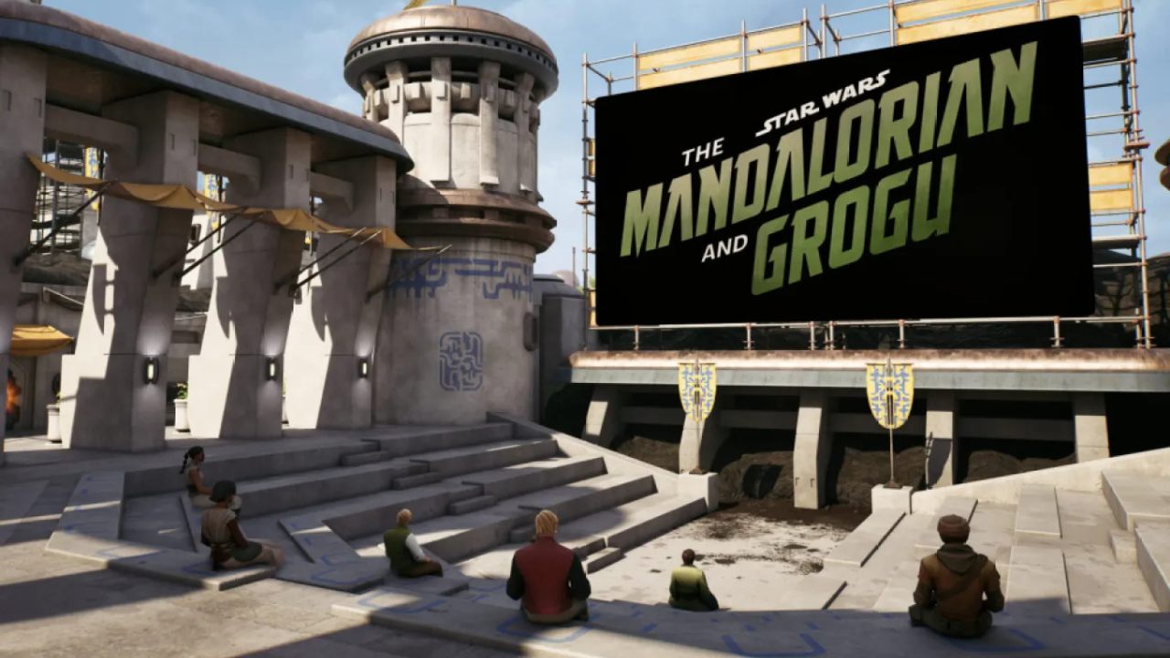 Mandalorian and Grogu Fortnite The Mandalorian and Grogu Amphitheater in Fortnite