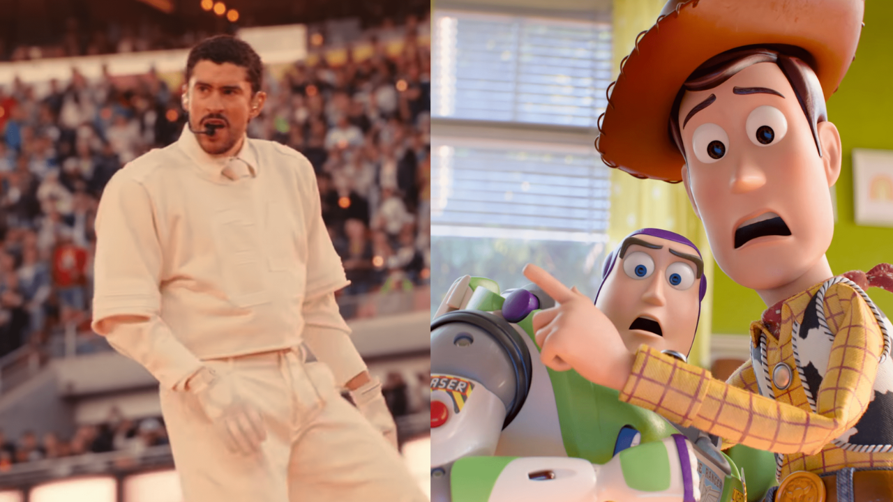 Bad Bunny Toy Story Bad Bunny and Woody and Buzz
