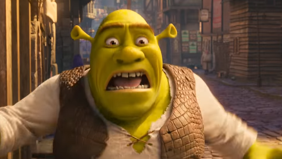 Shrek screaming