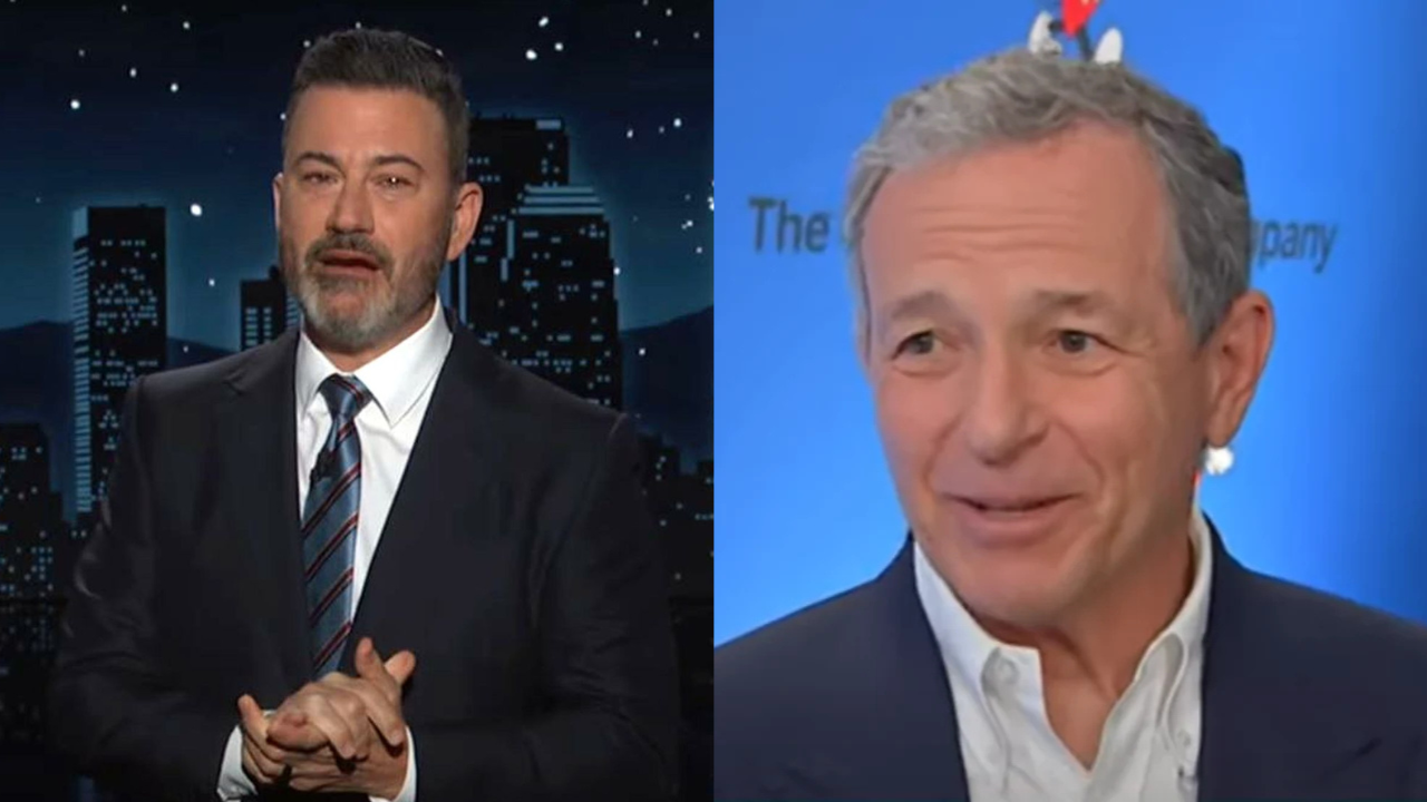 Bob Iger Kimmel Jimmy Kimmel and Bob Iger