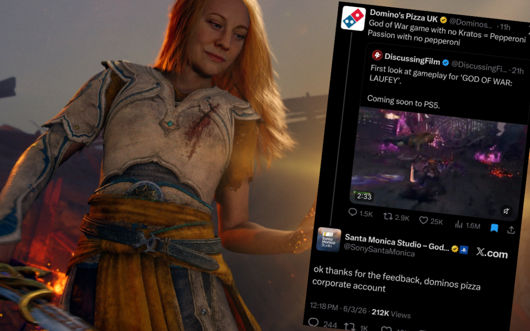 Domino’s Pizza Slams ‘God of War Laufey’ for Benching Kratos as Santa Monica Studios Responds