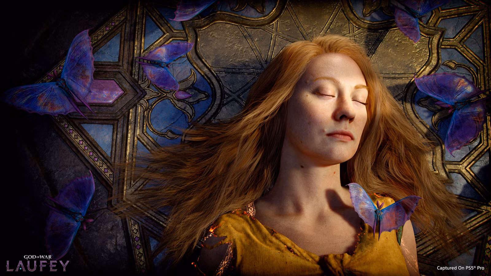 Faye unconscious in God of War Laufey