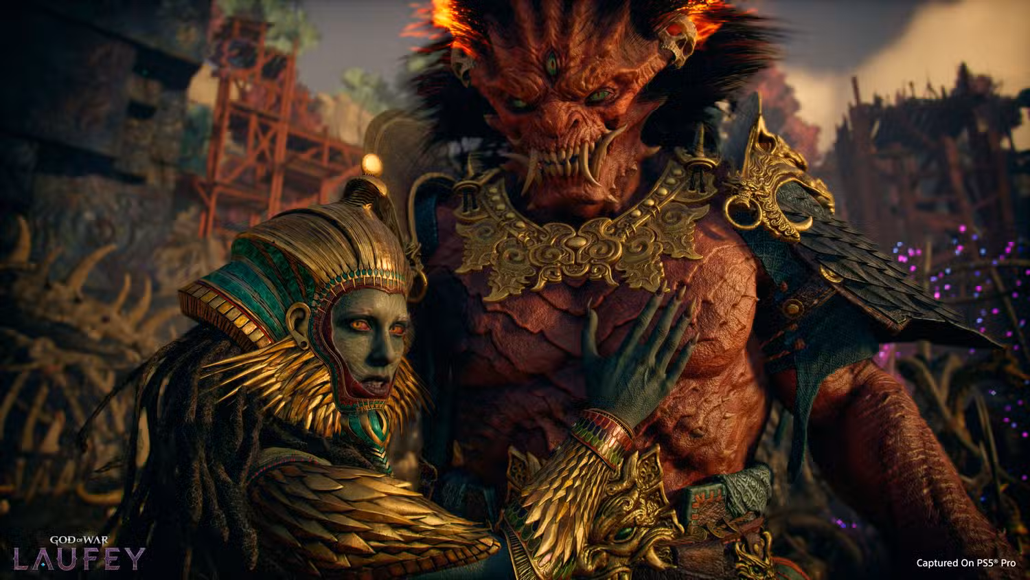 The villains of God of War Laufey