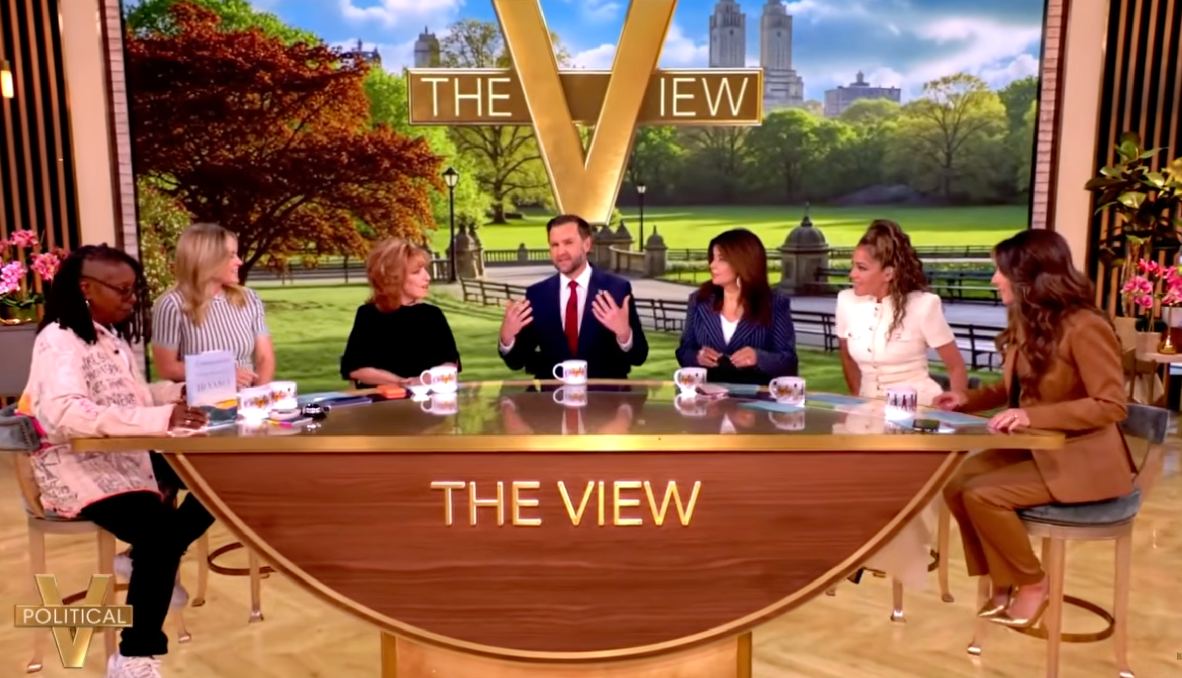 JD Vance The View 1 JD Vance on The View