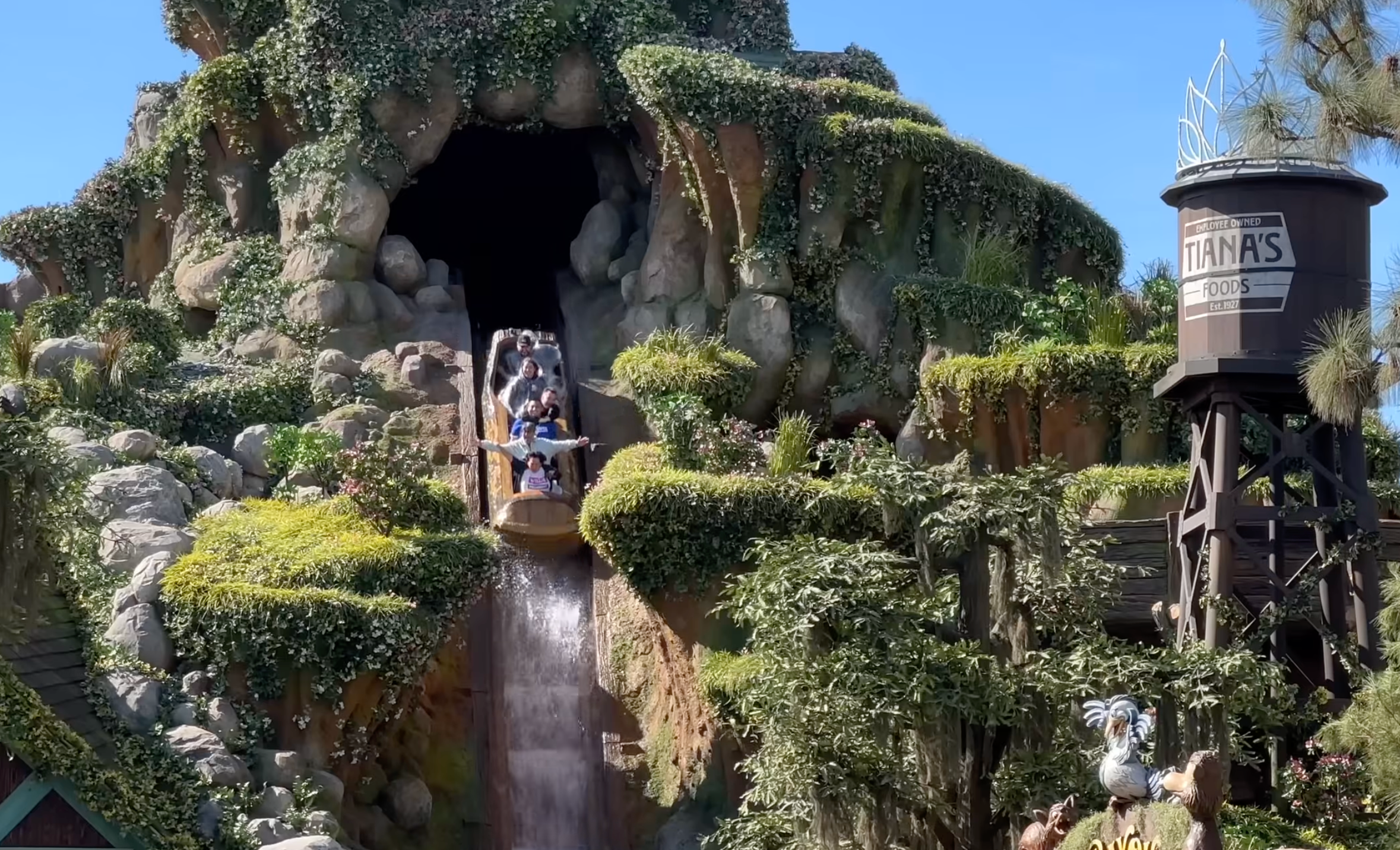 Tiana's Bayou Adventure in Disneyland