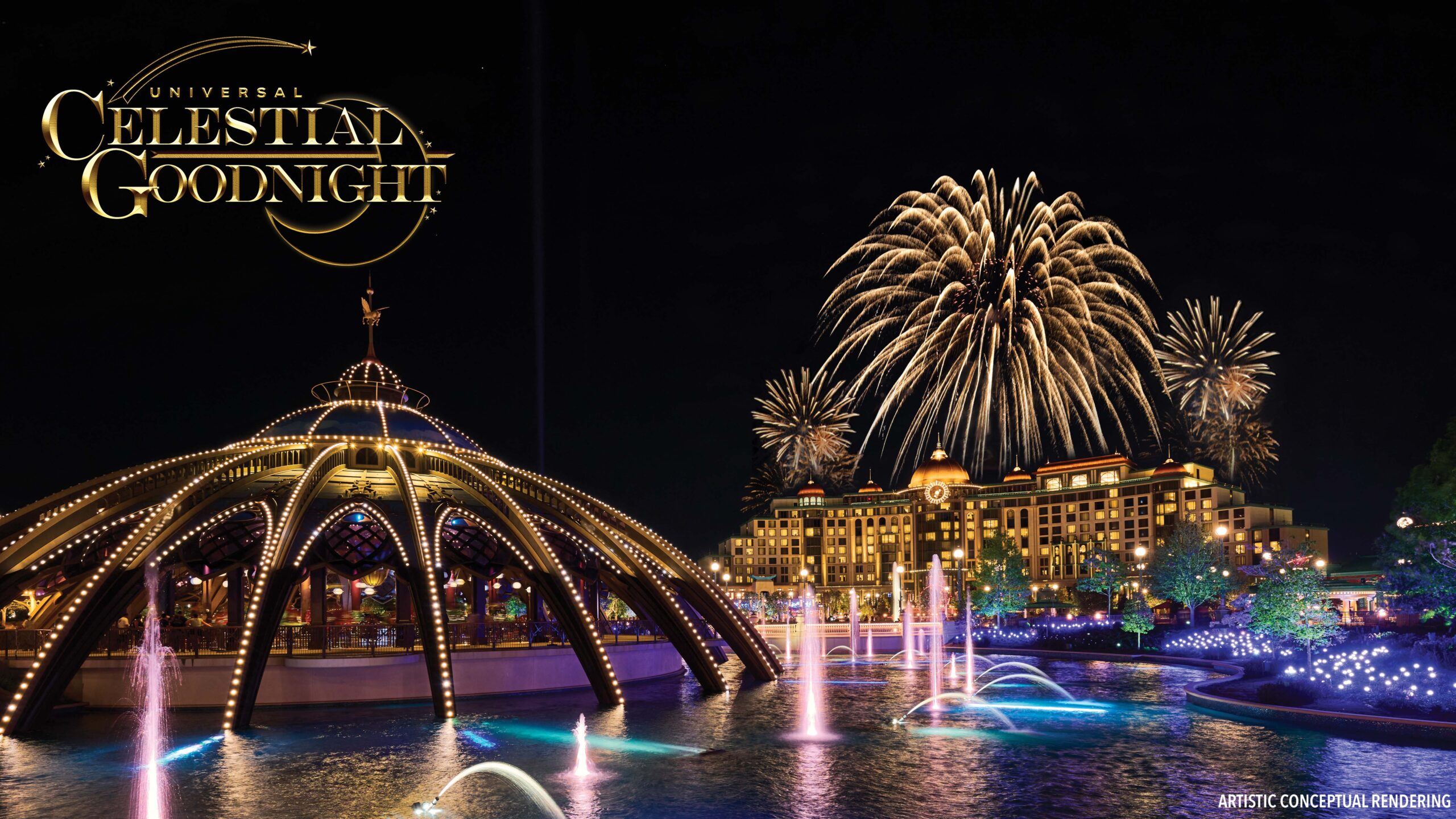 Universal Orlando Resort to Debut Universal Celestial Goodnight Epic Universe fireworks