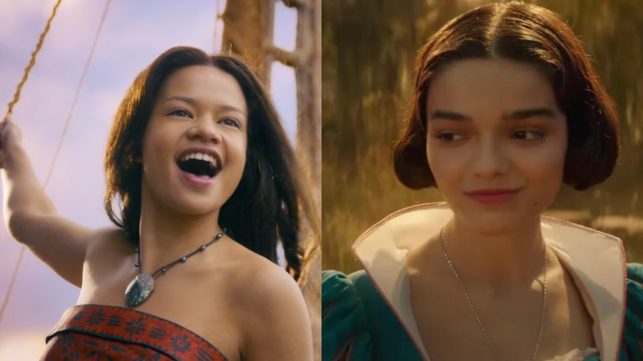Moana Snow White Moana and Snow White