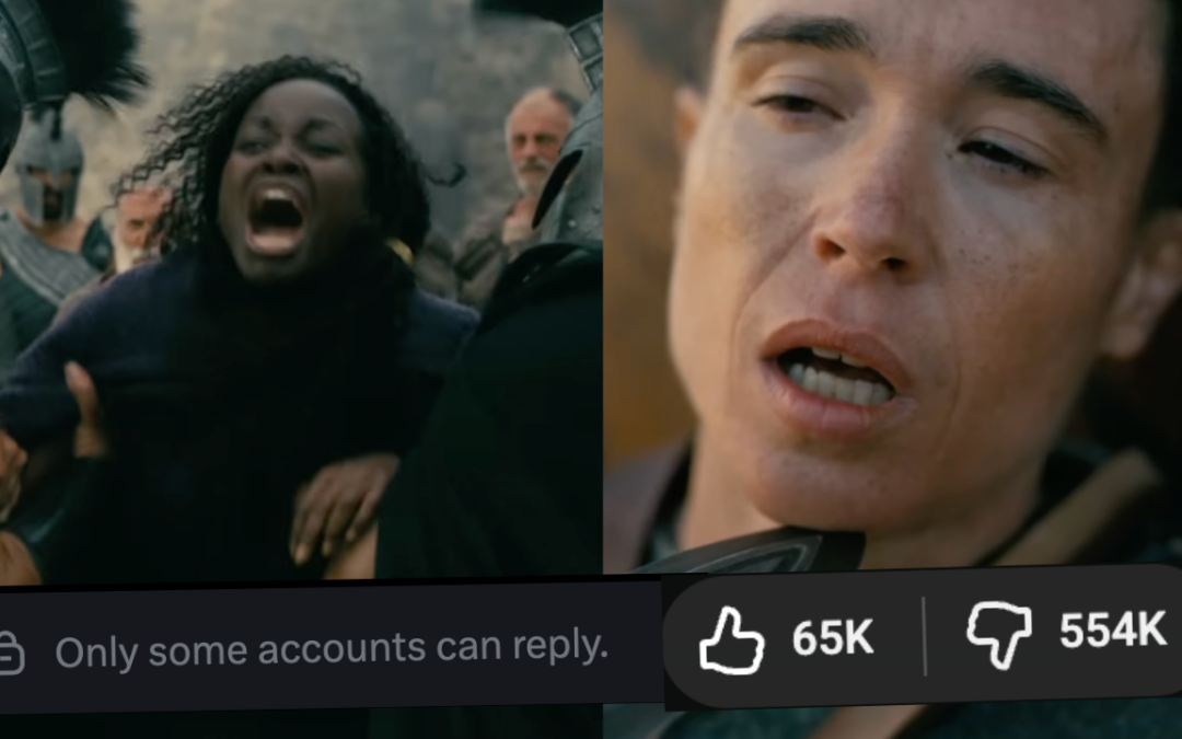 Christopher Nolan’s ‘The Odyssey’ Trailer Surges Past Half a Million Dislikes as Official X Account Limits Replies