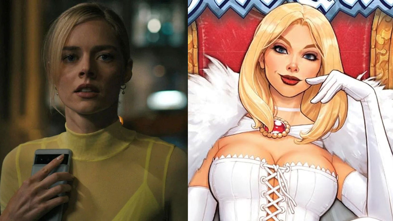 Samara-Weaving-Emma-Frost Samara Weaving and Emma Frost from the comics