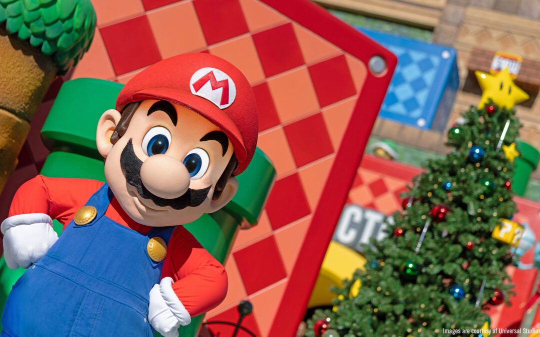 Holiday Decor is Coming to Epic Universe’s Super Nintendo World This Year