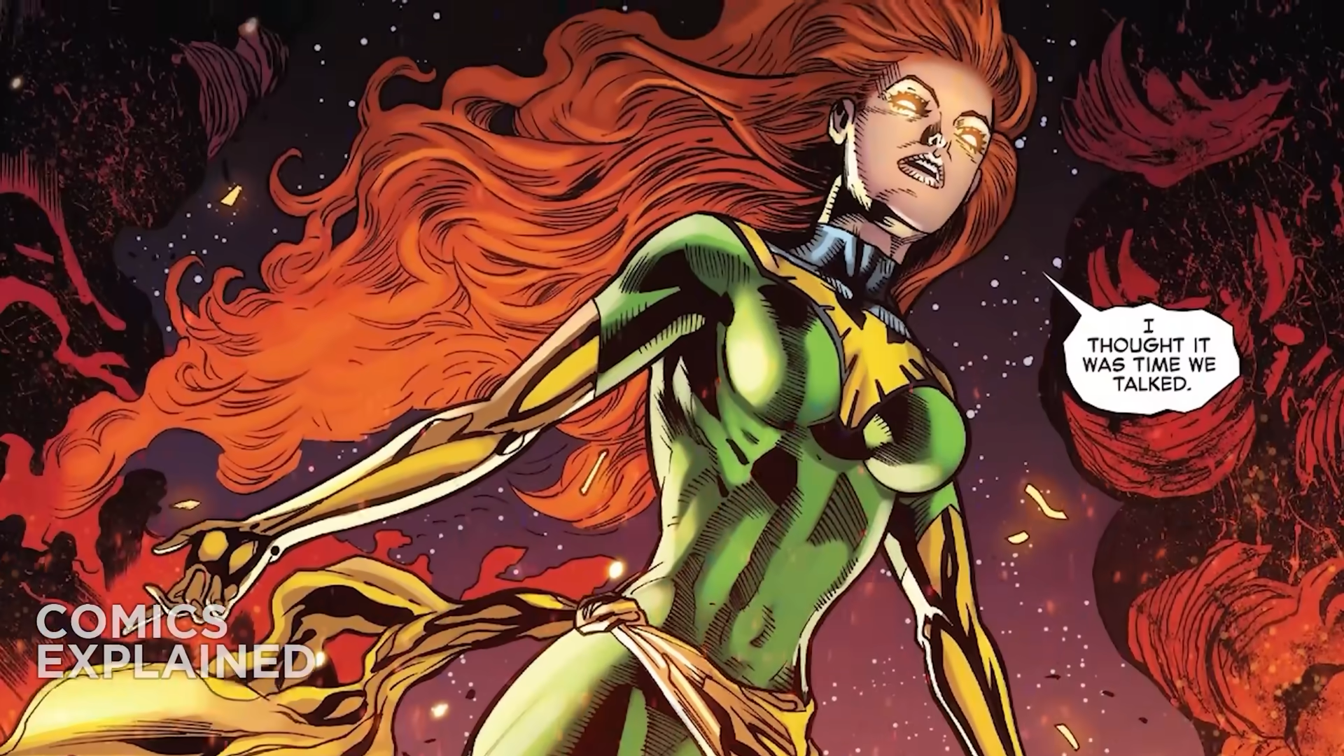 Jean Grey from the comics