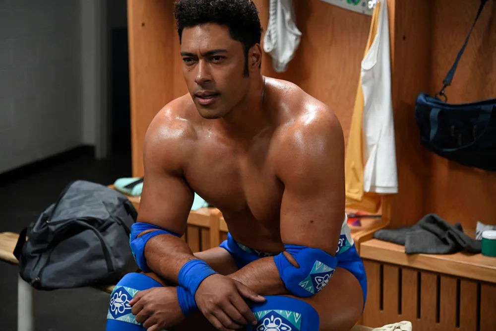 Uli Latukefu as The Rock in Young Rock