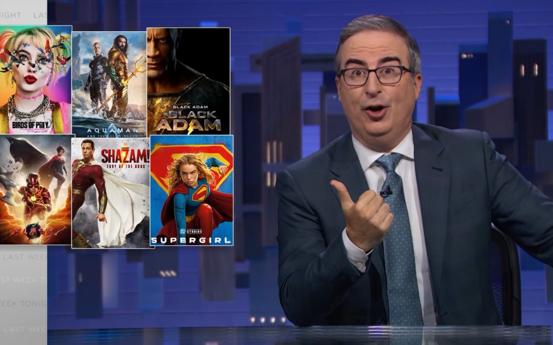 WB’s John Oliver Takes Shot at DC Universe on HBO TV